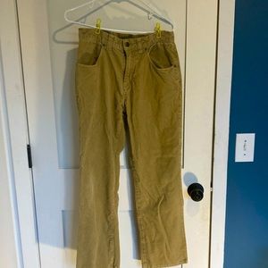 Patagonia organic cotton pants